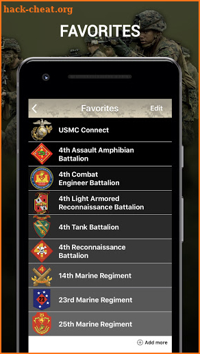 United States Marine Corps screenshot