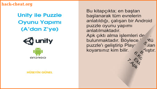 Unity ile Puzzle Oyunu Yapımı screenshot