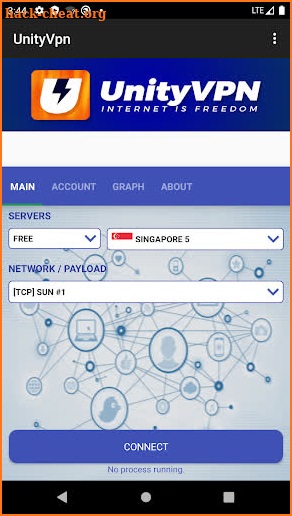 UnityVPN screenshot