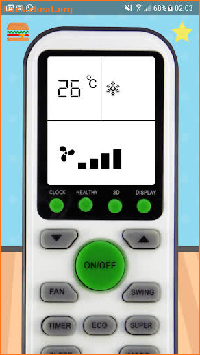 Universal AC Air conditioner Remote Control screenshot