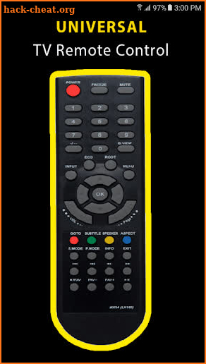 Universal Free TV Remote Control For Any LCD screenshot