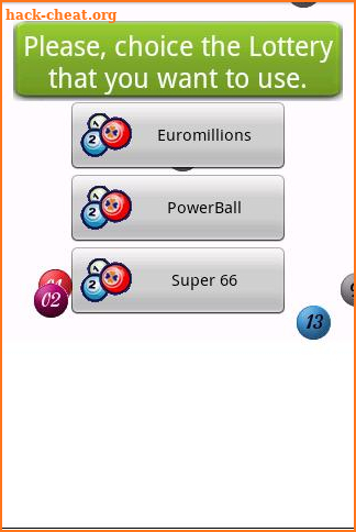 Universal Lotto Generator Plus screenshot