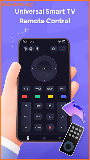 Universal TV Remote Control screenshot