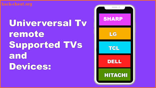 Universal TV Remote Control screenshot