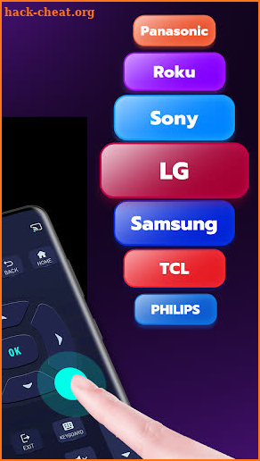 Universal TV Remote Control screenshot