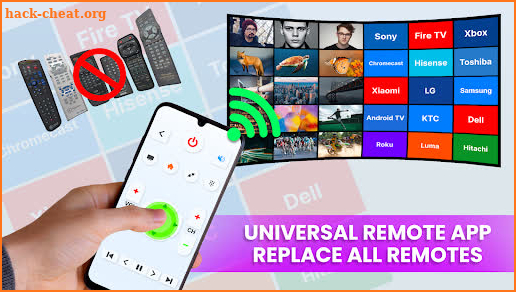 Universal TV Remote Control screenshot