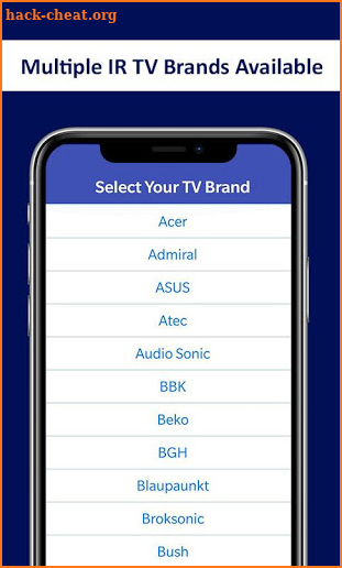 Universal TV Remote Control - Smart TV Remote screenshot