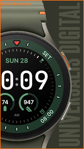 Universalis Digital Watch Face screenshot