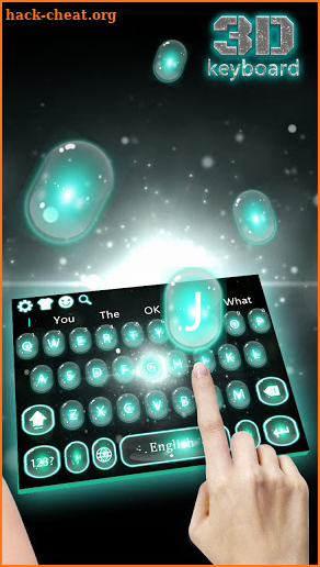 Universe Starlight 3D keyboard screenshot