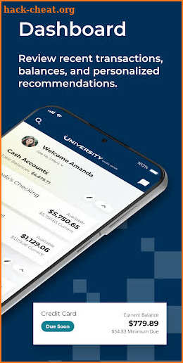 University Credit Union screenshot