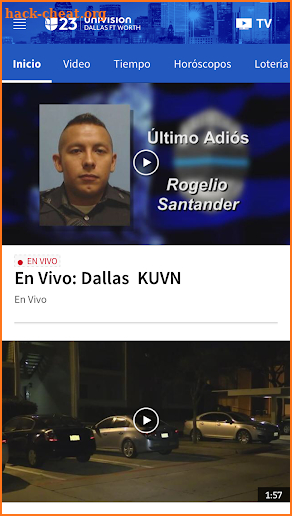 Univision 23 Dallas screenshot