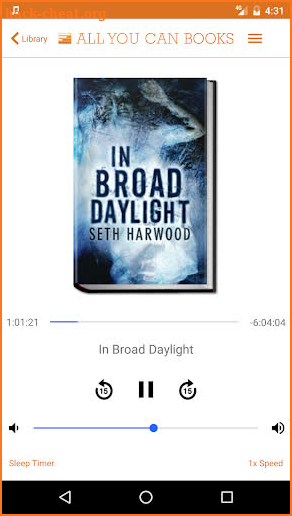 Unlimited AudioBooks screenshot