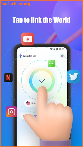 Unlimited VPN - Free, Fast&Secure Proxy screenshot