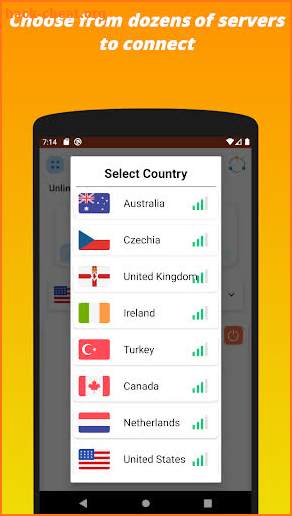 Unlimited VPN - Unblock Websites & IP Changer screenshot