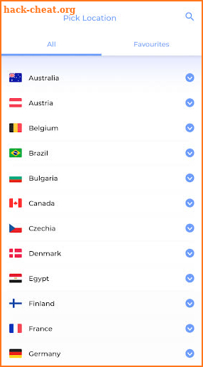 Unlocator VPN screenshot