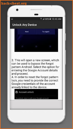 Unlock any Device Guide 2020 screenshot