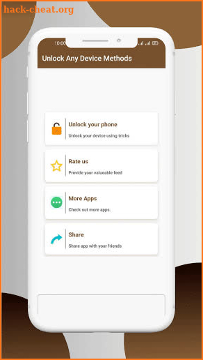 Unlock Any Device Methods screenshot