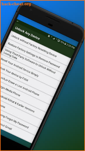 Unlock any Device Techniques Free screenshot