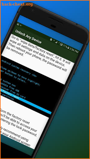 Unlock any Device Techniques Free screenshot