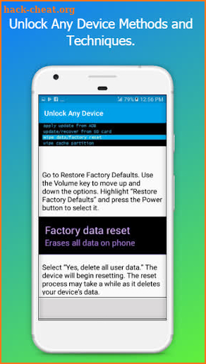 Unlock Any Phone Guide Free screenshot