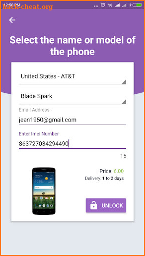 Unlock Mobile screenshot