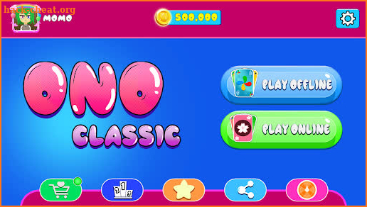 Uno classic screenshot