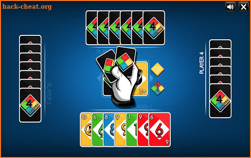 Uno Four Color Card screenshot