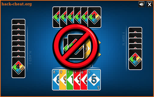 Uno Four Color Card screenshot