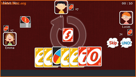 Uno Funny Card Game screenshot