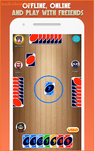 UNO Offline Classic 2020 screenshot