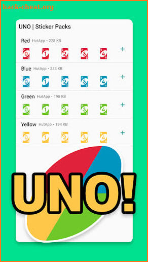 UNO Stickers for Chat WAStickerApps screenshot