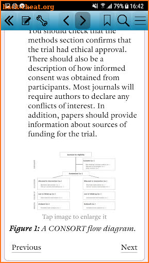 Unofficial Guide to Medical Research screenshot