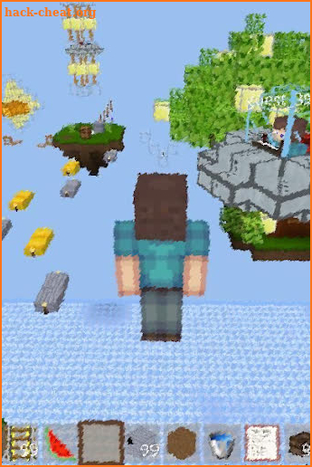 (Unofficial) New Skyblock Map mcpe info screenshot