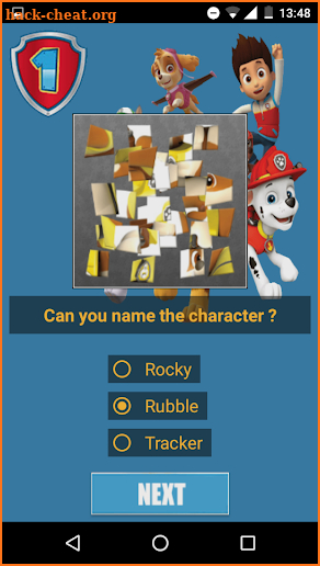 Unofficial Paw Patrol Quiz screenshot