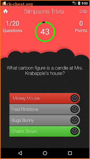 UnOfficial The Simpsons Trivia Quiz Fun Game screenshot