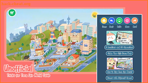 Unofficial Tricks for Toca Life World 2021 Guide screenshot