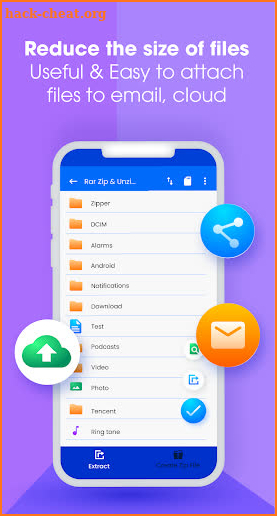 Unrar Unzip & Zip File Reader Extract File Manager screenshot