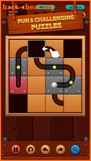 Unroll Ball screenshot