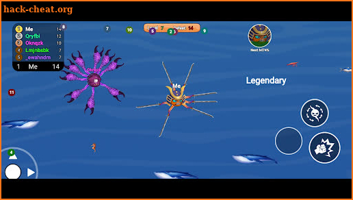 Unruly Octopus2.io screenshot