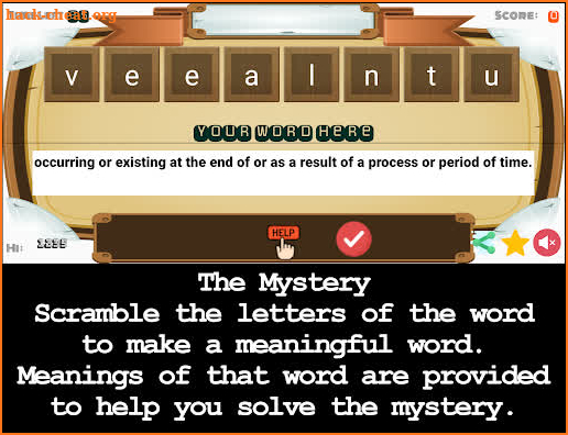 Unscramble Words Pro - Word Ga screenshot