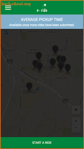 UNT e-ride screenshot