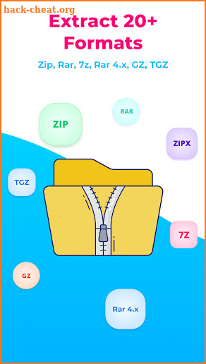 UnZip Rar Extractor Zip Opener screenshot