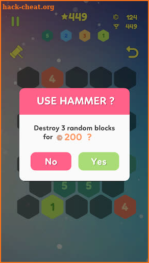 Up to 8! Merge Block In Hexa Lines Puzzle screenshot