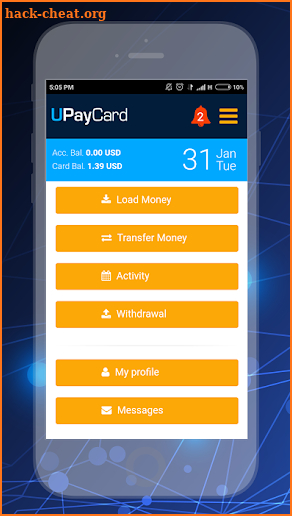 UPayCard screenshot