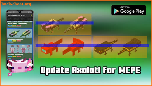 Update Axolotl for MCPE screenshot