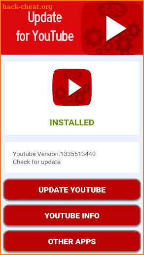 Update for YouTube screenshot