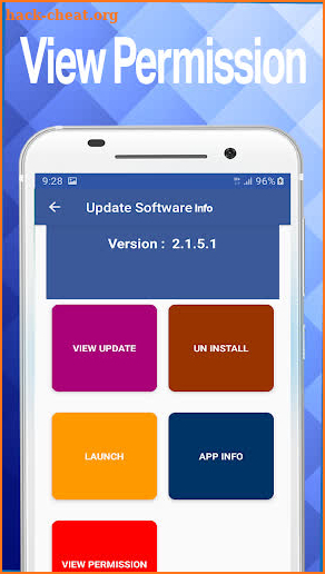 Update Software Info: Update phone App for Android screenshot