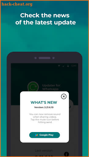 Updater for WhatsApp screenshot