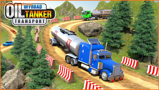 Uphill Offroad Oil Tanker Truck : Transport Games screenshot