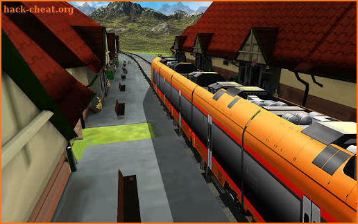 Uphill Train Track Simulator screenshot